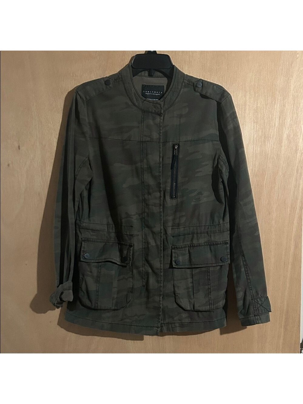 Sanctuary Camouflage Green Women's Jacket